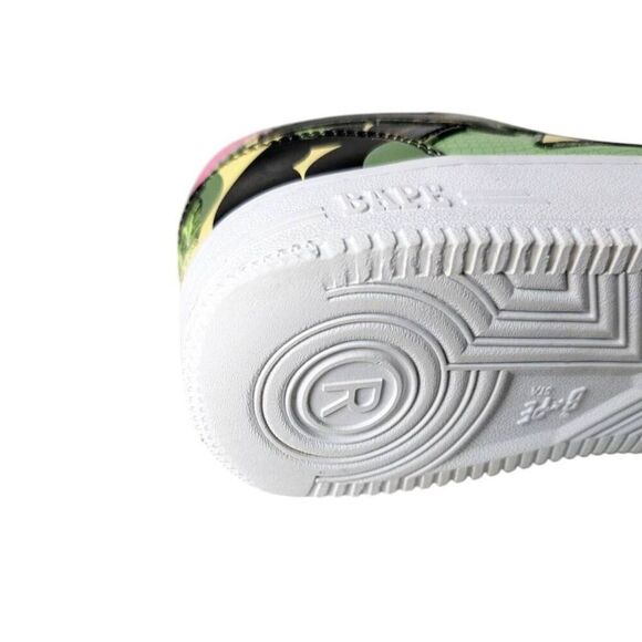 BAPESTA Mo' Wax x Unkle x Bapesta Low M2 'Original Heads' Size 7.5 - Picture 10 of 12